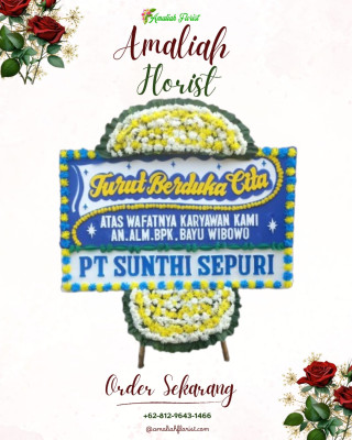Papan Bunga Duka di Panorama