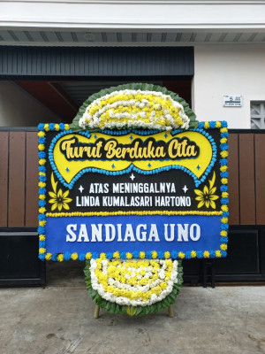 Papan Bunga Duka di Panorama